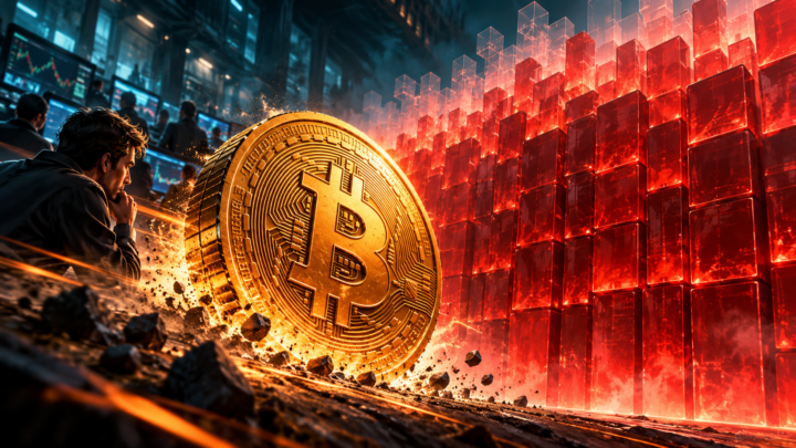 Bitcoin affronte un mur d’ordres de vente dont certains blocs deviennent transparents