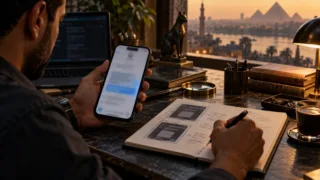Un investisseur égyptien découvre un faux message de support crypto sur son téléphone