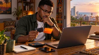 Un utilisateur compare deux devis pour un achat de Bitcoin au Togo
